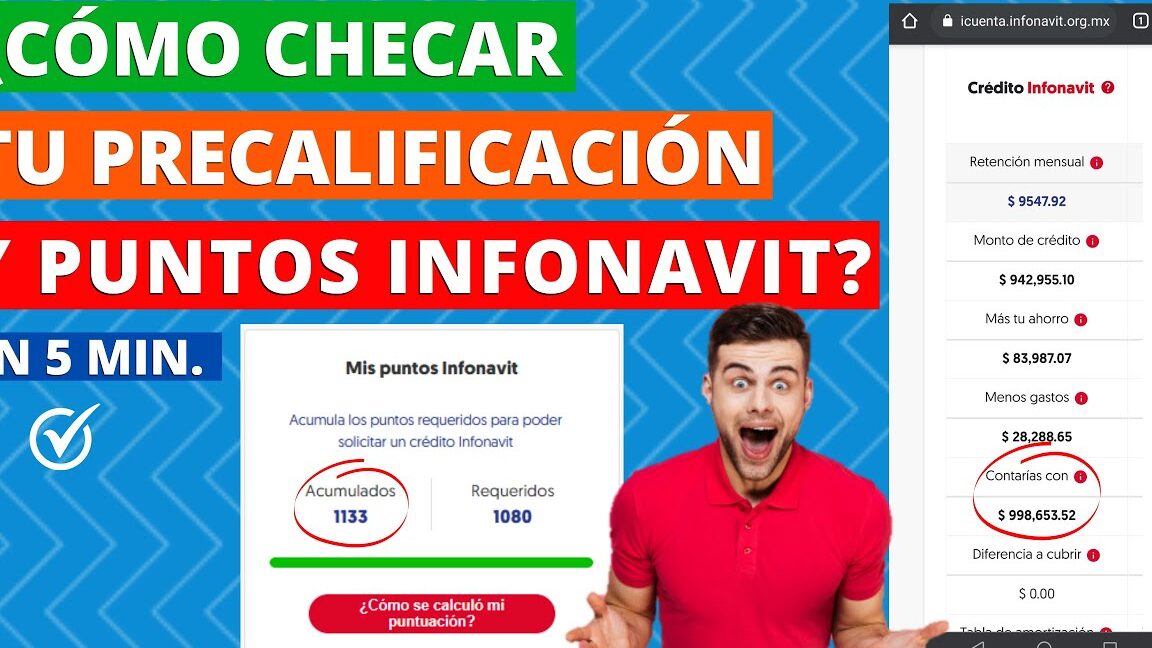Quiénes pueden acceder a 1080 puntos Infonavit y cómo obtenerlos
